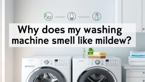 Why Does washing machine smell like mildew - handyman oakville ontario