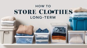 How to Store Clothes Long-Term by Handyma Oakville Ontario
