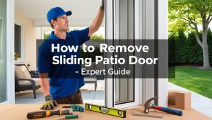 How to Remove a Sliding Patio Door by Handyman Oakville Ontario