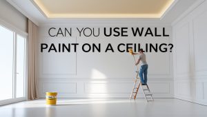Can you use wall paint on a ceiling | Handyman Oakville Ontario