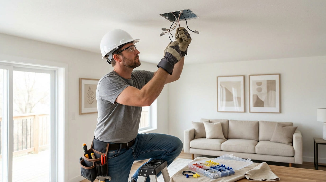 Light Fixture Installation