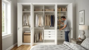 how deep should a closet be