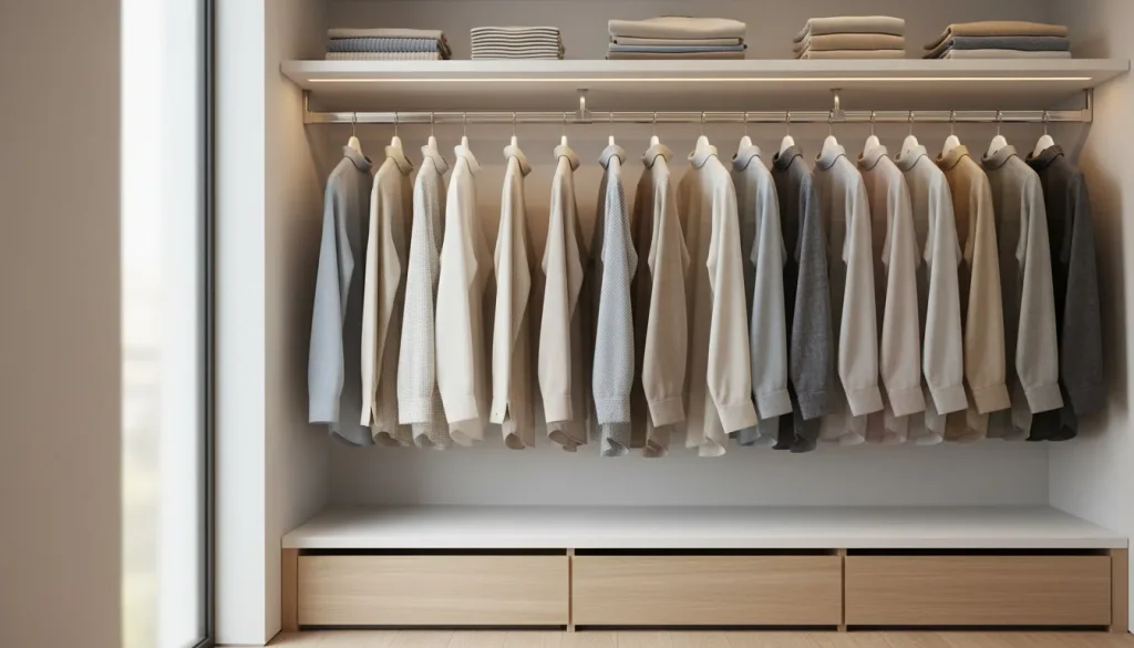 Standard Closet Rod Shelf Height and Closet Rod Height Explained