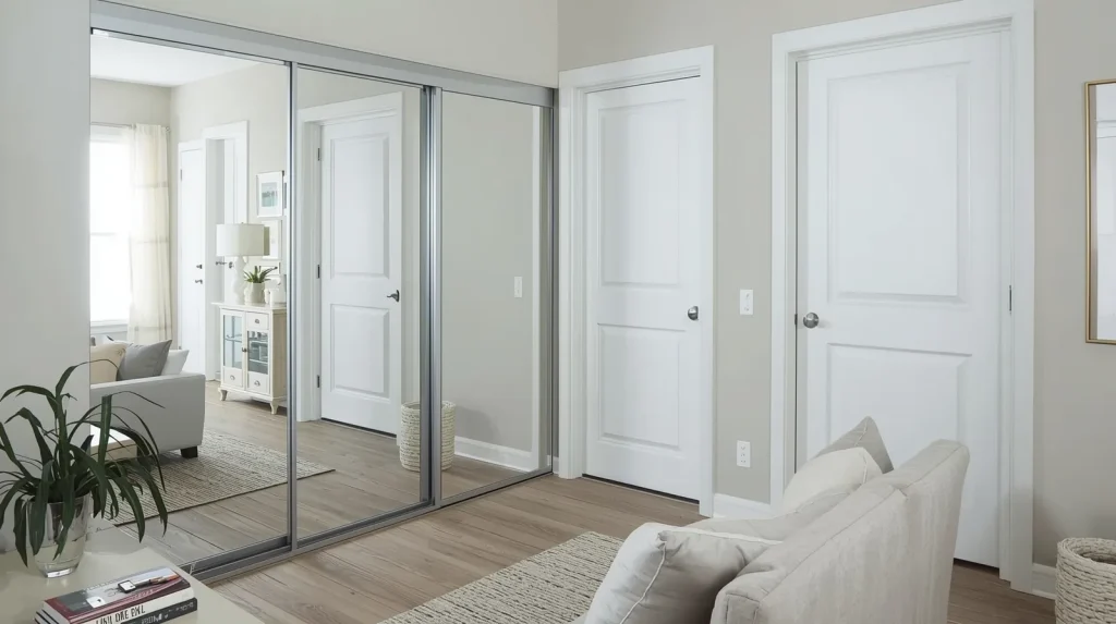 Best Places in Your Home to Use Mirror Closet Doors