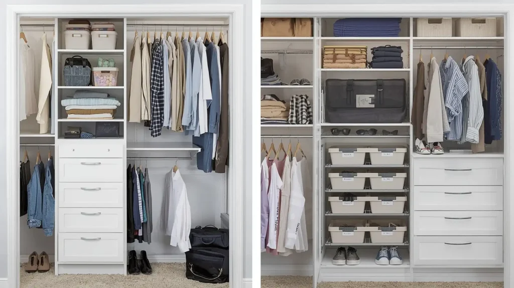 Closet Shelving Layouts That Work for Bedrooms, Hallways, and Entry Closets