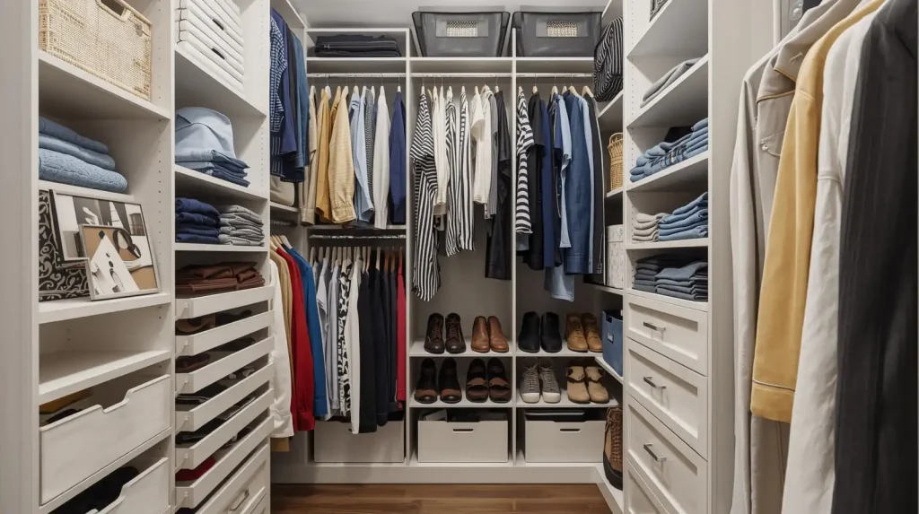 Small Walk In Closet Storage Ideas