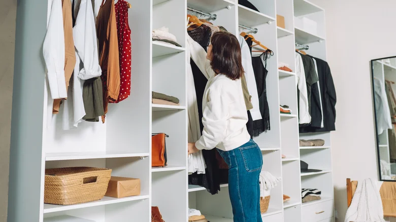 Closet Rod and Shelf Setup in oakville